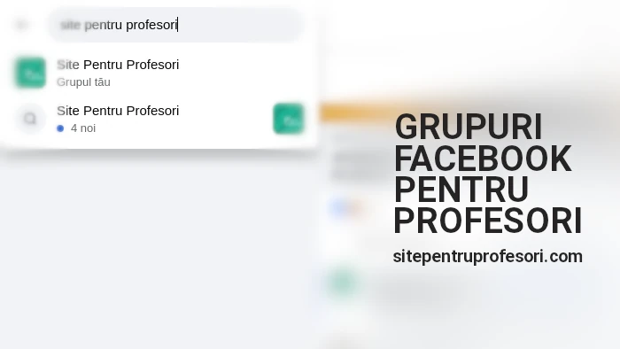 Grupuri Facebook din care orice profesor român ar trebui să facă parte în 2025
